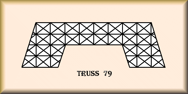 drawing of truss # 79
